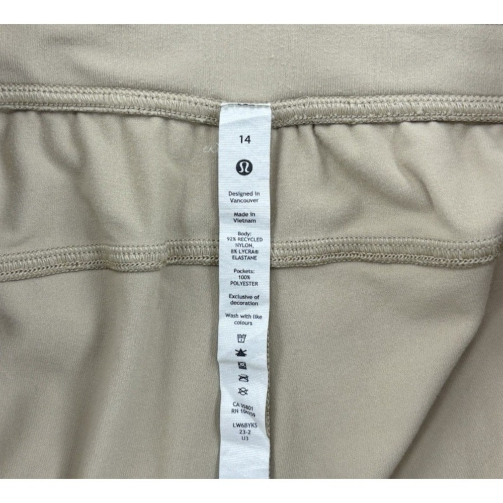 Lululemon Ready to Rulu Jogger Women's 14 Trench Khaki High Rise Buttery-Soft - Picture 3 of 10